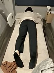 施術中